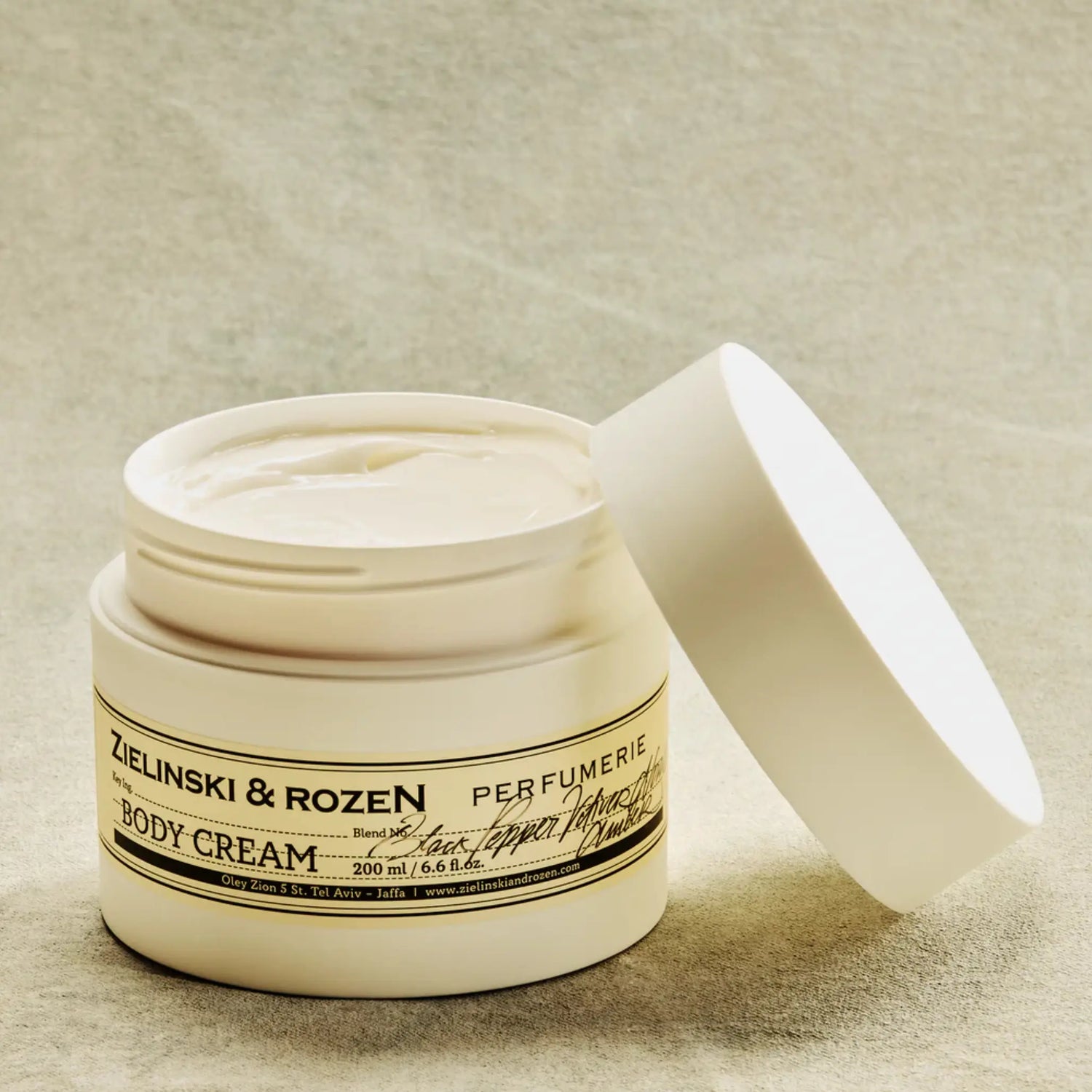 Крем для тіла Black Pepper, Vetiver, Neroli, Amber