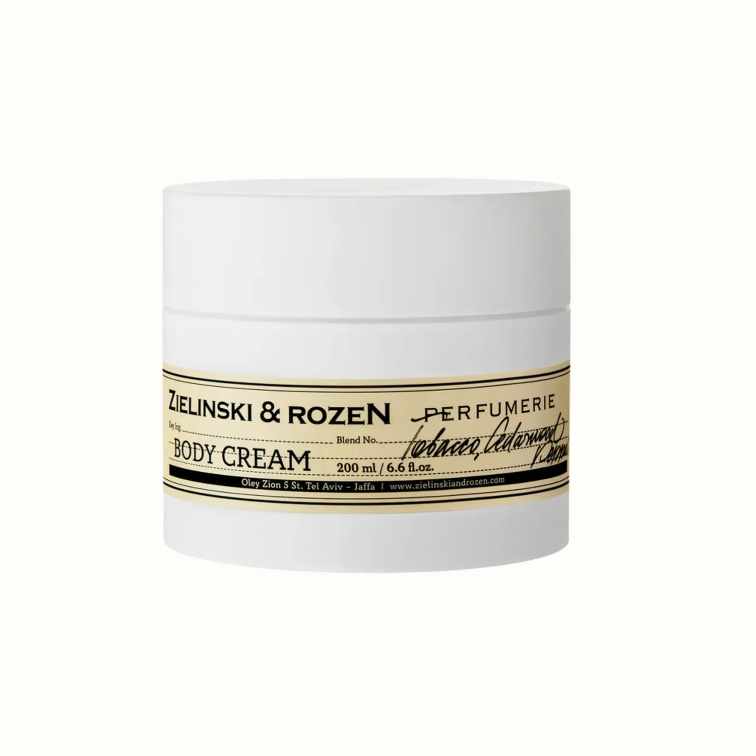 Крем для тіла Tobacco, Cedarwood, Pepper