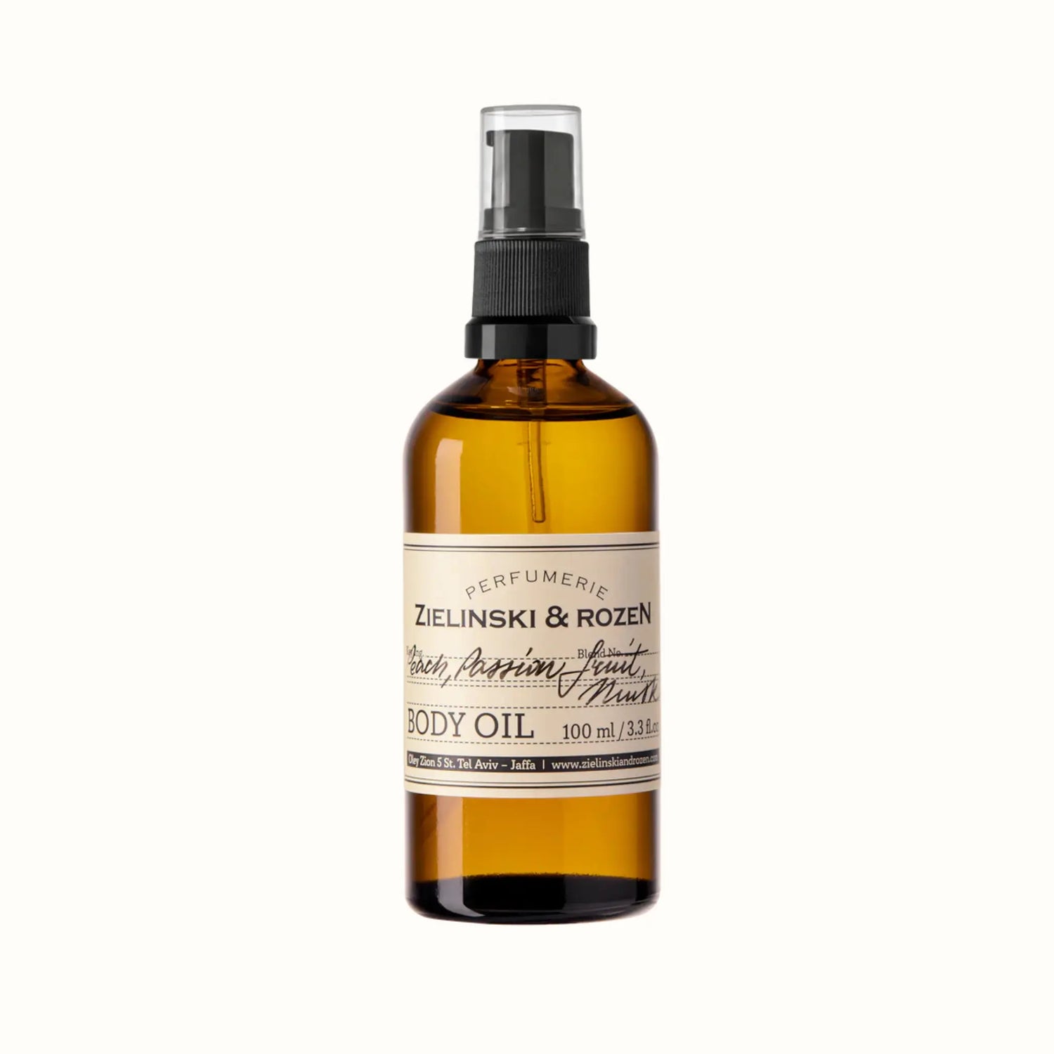Олія для тіла Peach, Passion fruit, Musk