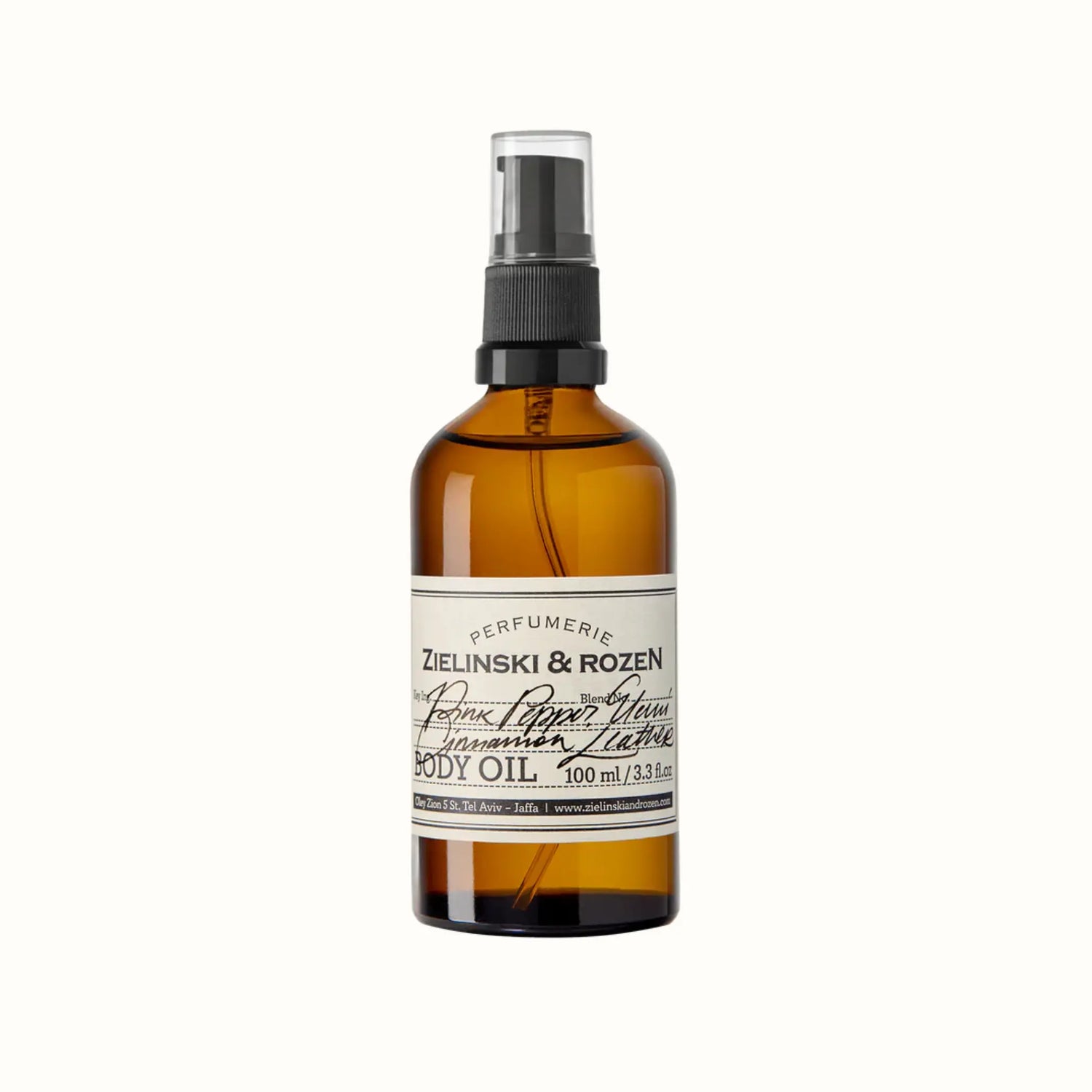 Олія для тіла Pink Pepper, Elemi, Cinnamon, Leather