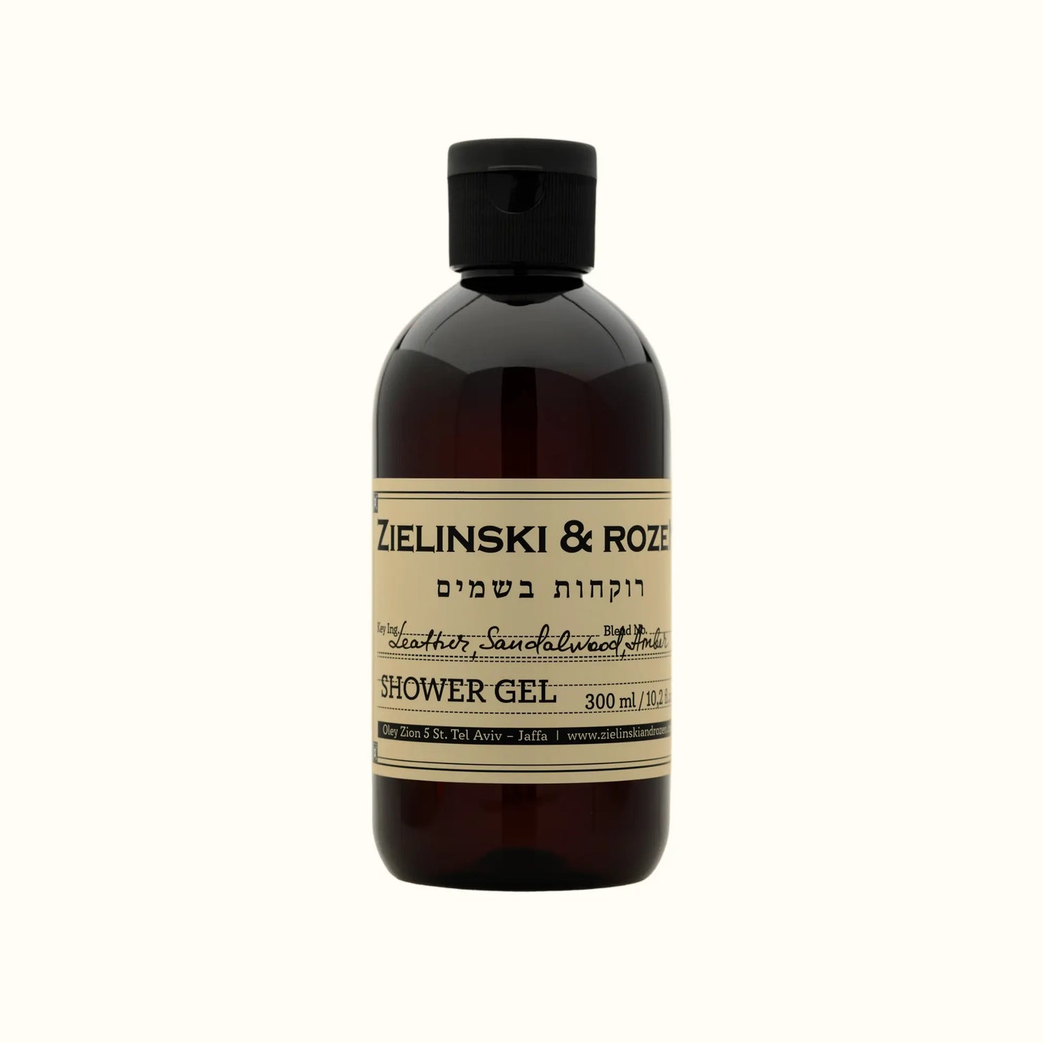 Гель для душу Leather, Sandalwood, Amber