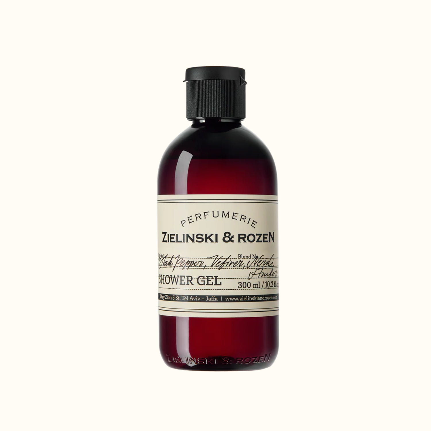 Гель для душу Black Pepper, Vetiver, Neroli, Amber