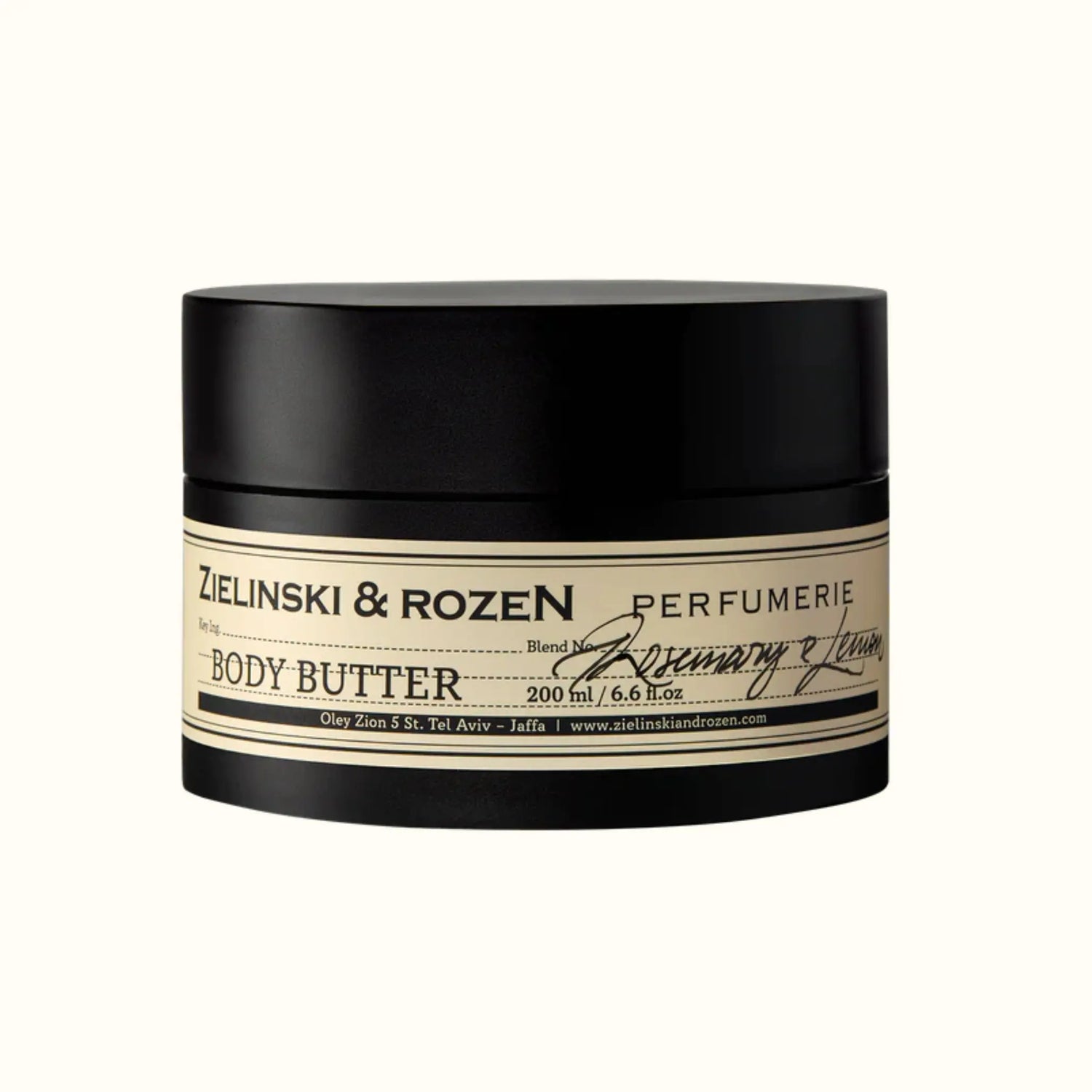 Body butter Rosemary & Lemon
