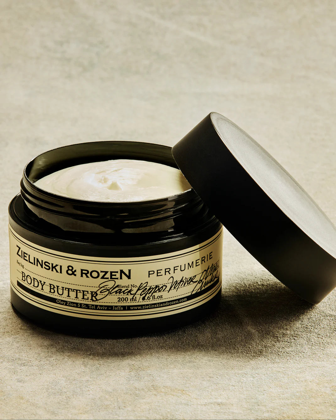 Body butter Black Pepper, Vetiver, Neroli, Amber