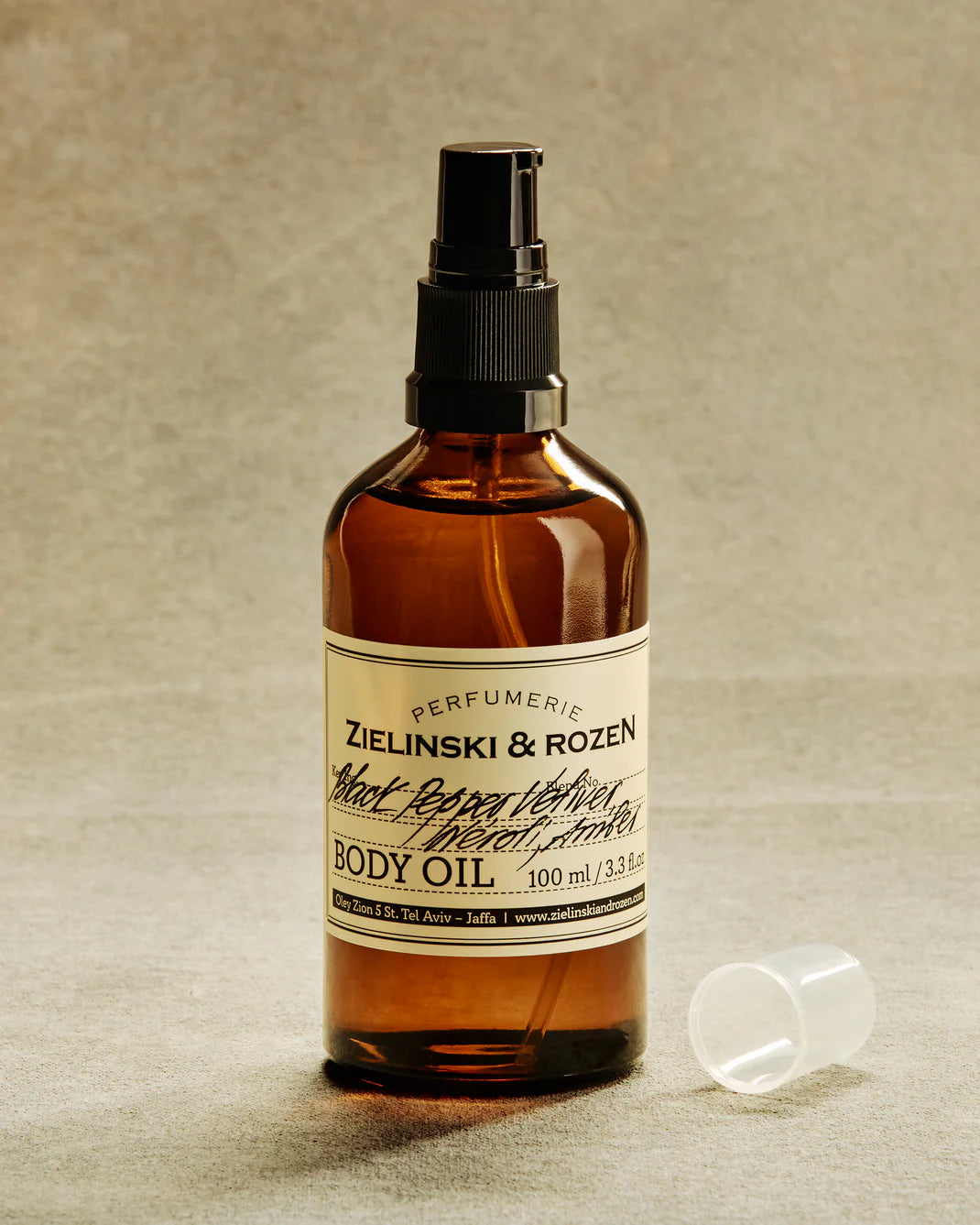 Олія для тіла Black Pepper, Vetiver, Neroli, Amber