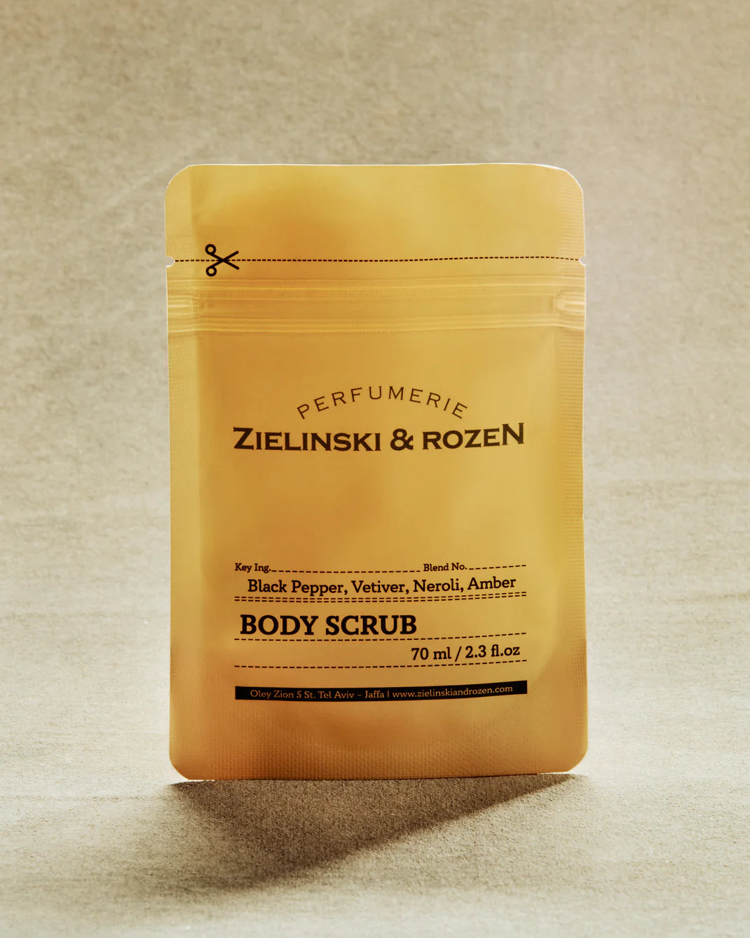 Скраб для тіла Black Pepper, Vetiver, Neroli, Amber