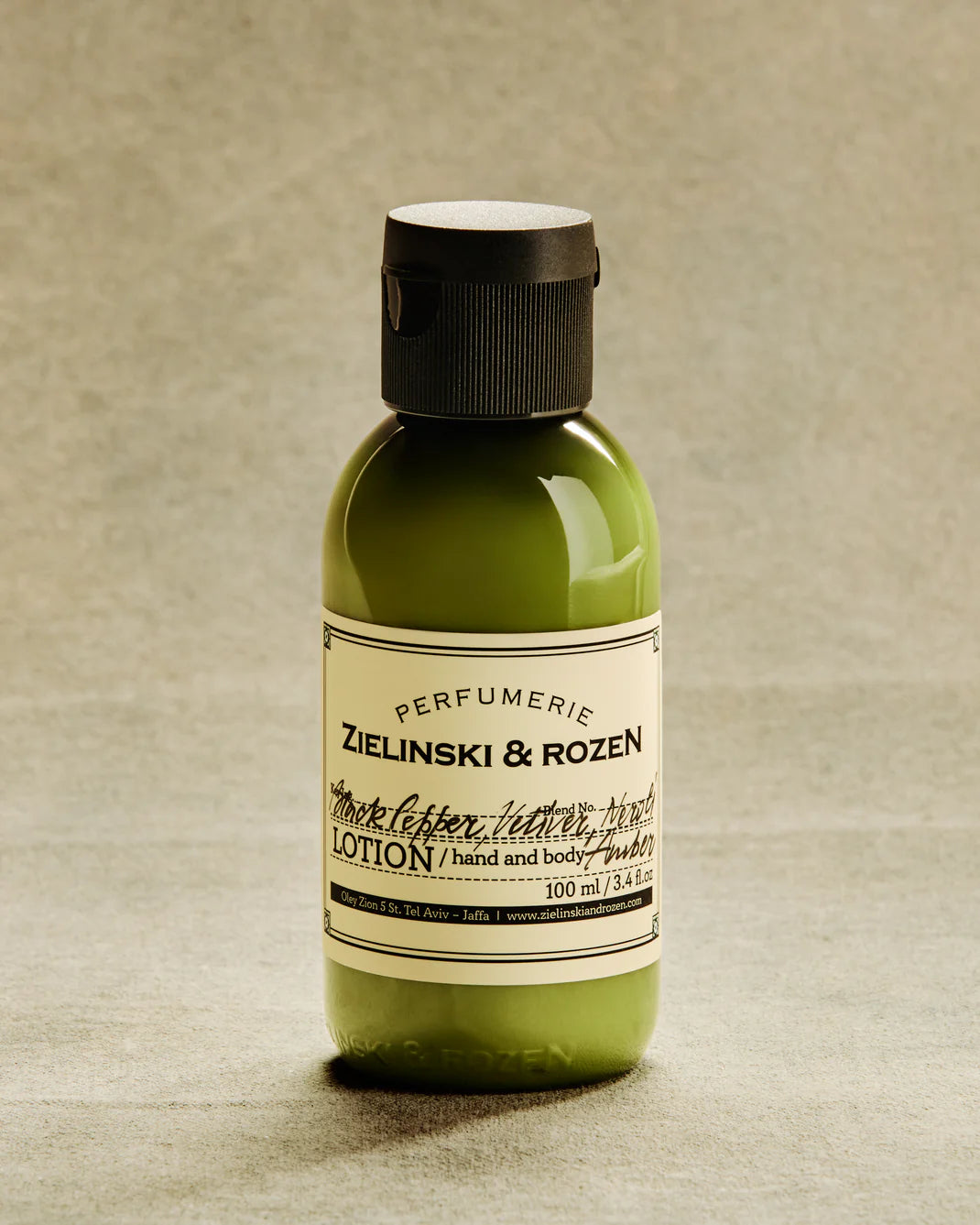 Лосьйон для рук і тіла Black Pepper, Vetiver, Neroli, Amber