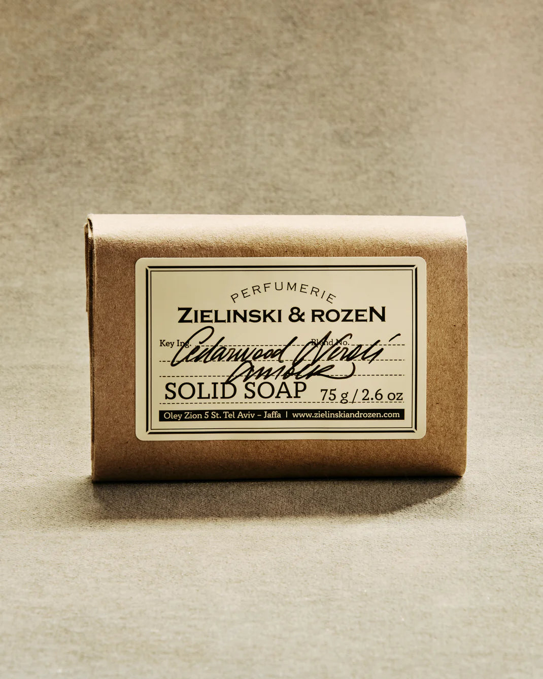 Тверде мило Cedarwood, Neroli, Amber