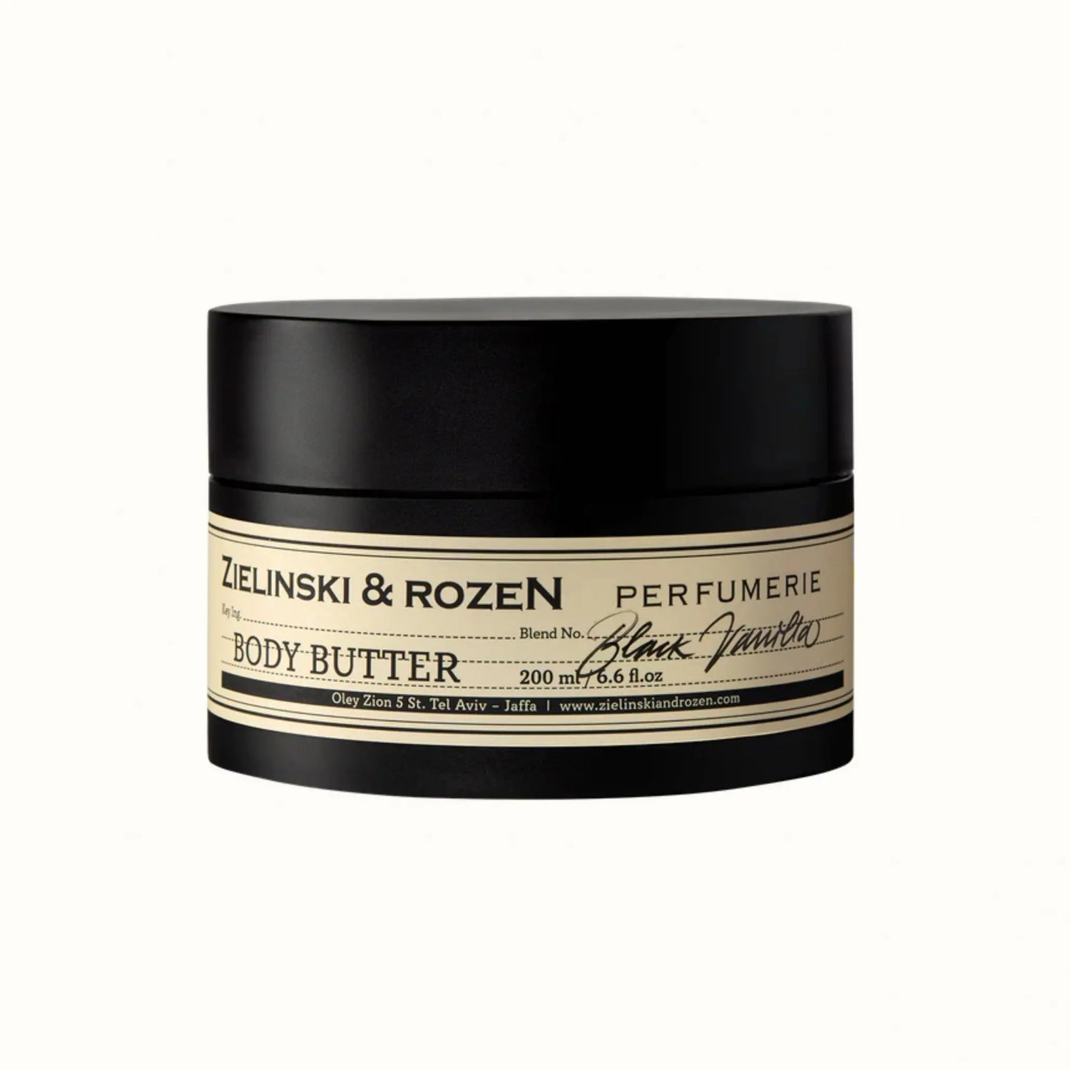 Body Butter Black Vanilla