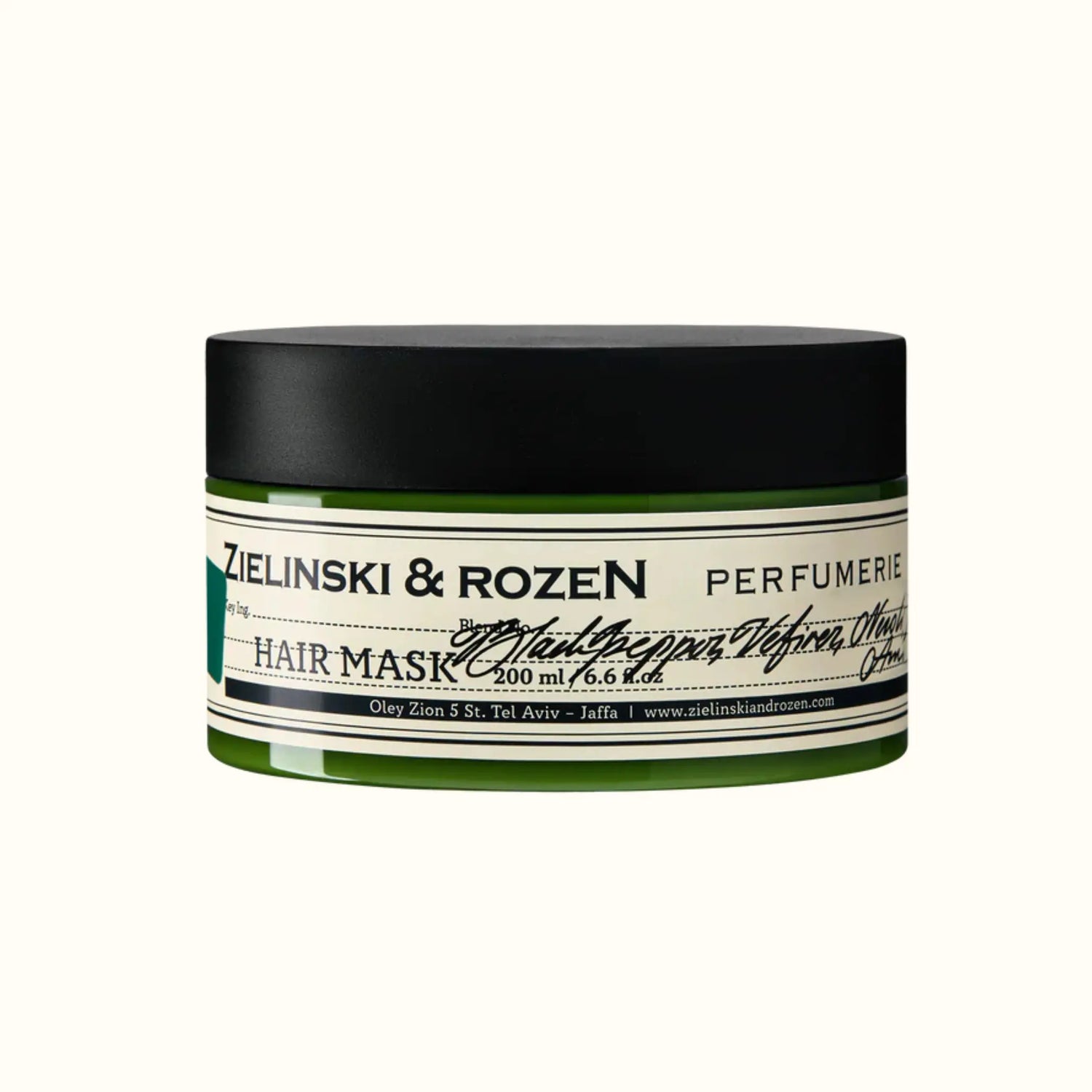 Відновлююча маска для волосся Black Pepper, Vetiver, Neroli, Amber