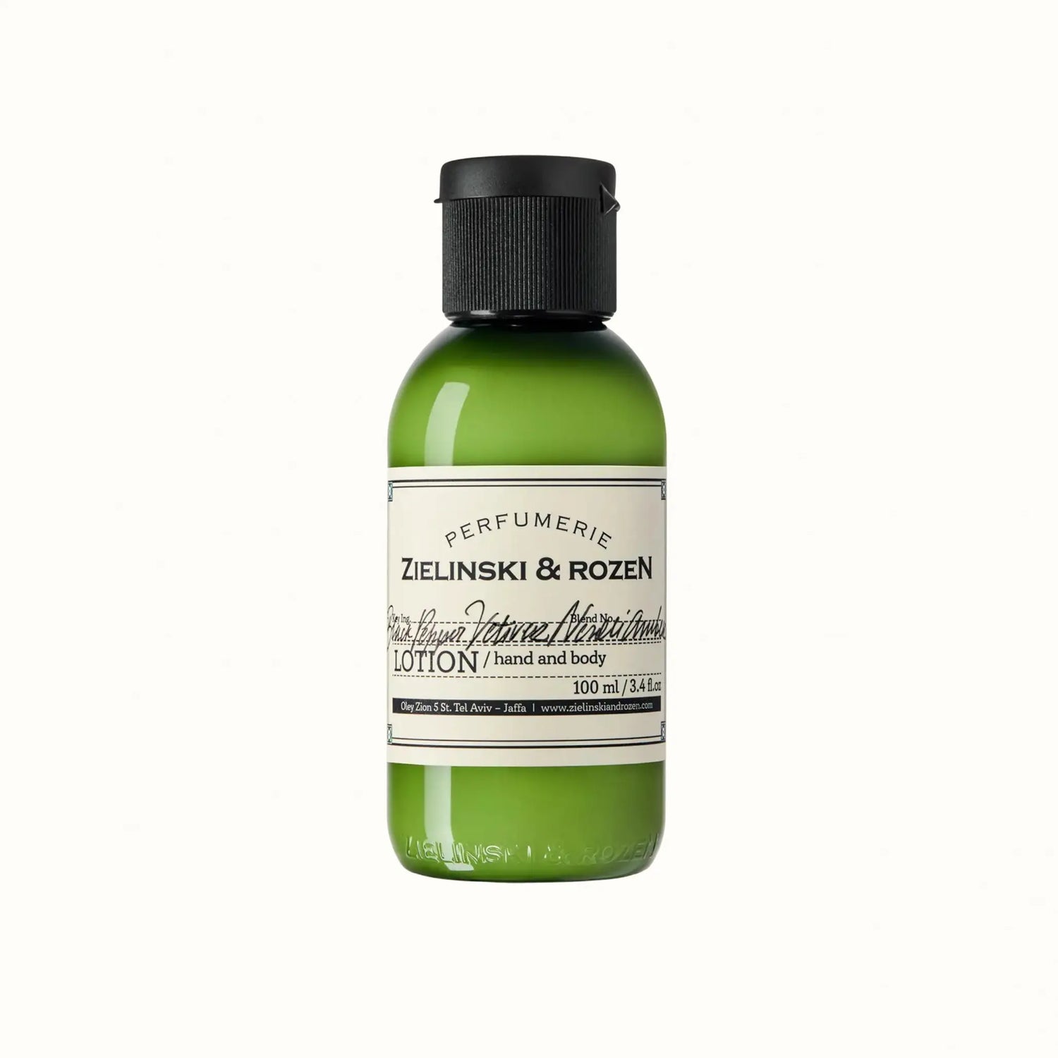 Лосьйон для рук і тіла Black Pepper, Vetiver, Neroli, Amber