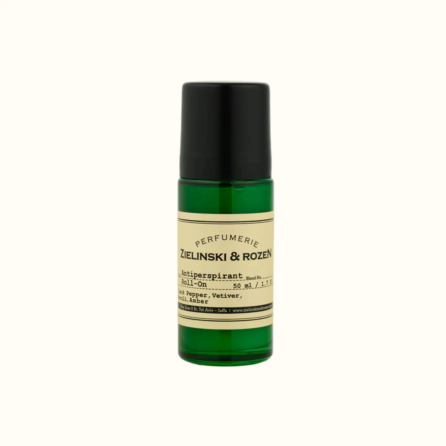 Антиперспірант roll-on Black Pepper, Vetiver, Neroli, Amber